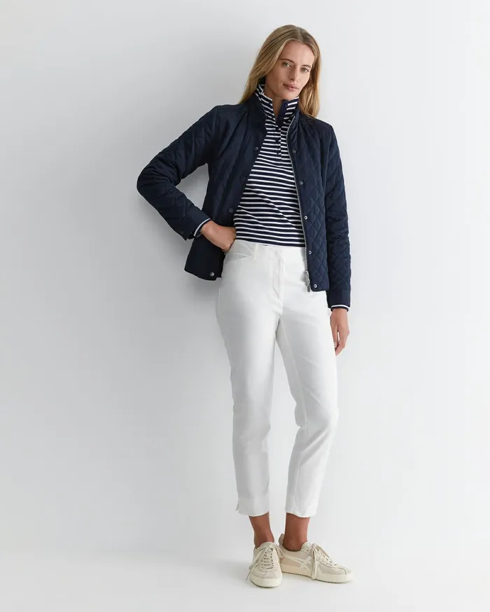 Sportscraft Venus Capri Pant White Women Pants