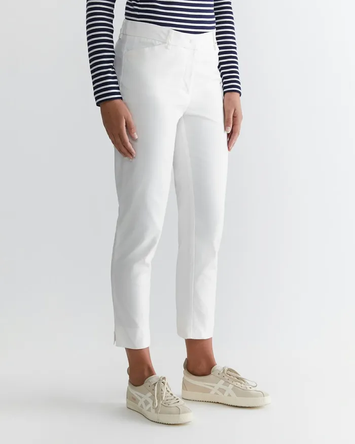 Sportscraft Venus Capri Pant White Women Pants