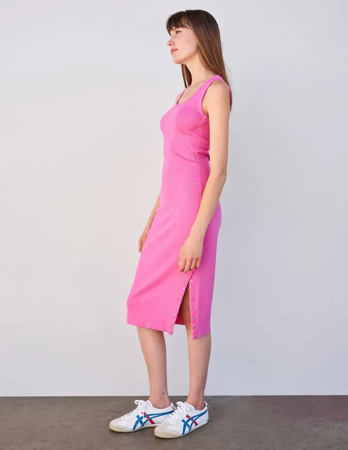 Sundry Clothing Dresses Women Women039s Bodycon Dress With Snaps In Magenta Magenta Sundry Clothing Dresses Women Women039s Bodycon Dress With Snaps In Magenta Magenta