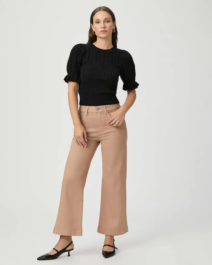 Sweaters and Sweatshirts Ansa Sweater 8211 Black 8211 PAIGE Women