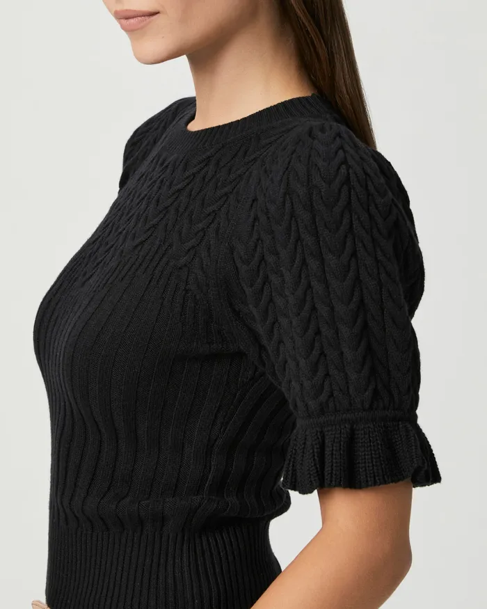 Sweaters and Sweatshirts Ansa Sweater 8211 Black 8211 PAIGE Women