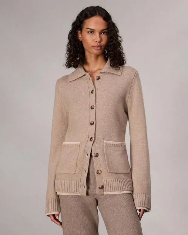 Sweaters and Sweatshirts Women rag and bone Danica WoolCashmere Cardigan Oatmeal Sweaters and Sweatshirts Women rag and bone Danica WoolCashmere Cardigan Oatmeal