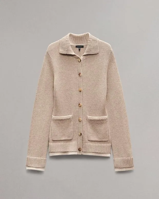 Sweaters and Sweatshirts Women rag and bone Danica WoolCashmere Cardigan Oatmeal