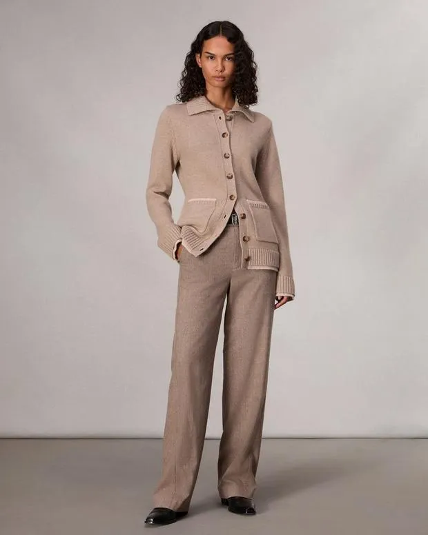 Sweaters and Sweatshirts Women rag and bone Danica WoolCashmere Cardigan Oatmeal