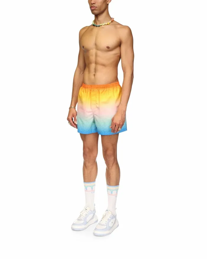 Swimwear Men Casablanca Paris Gradient Swim Trunks