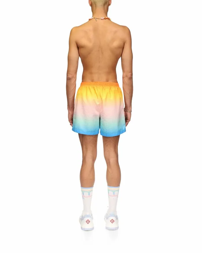 Swimwear Men Casablanca Paris Gradient Swim Trunks