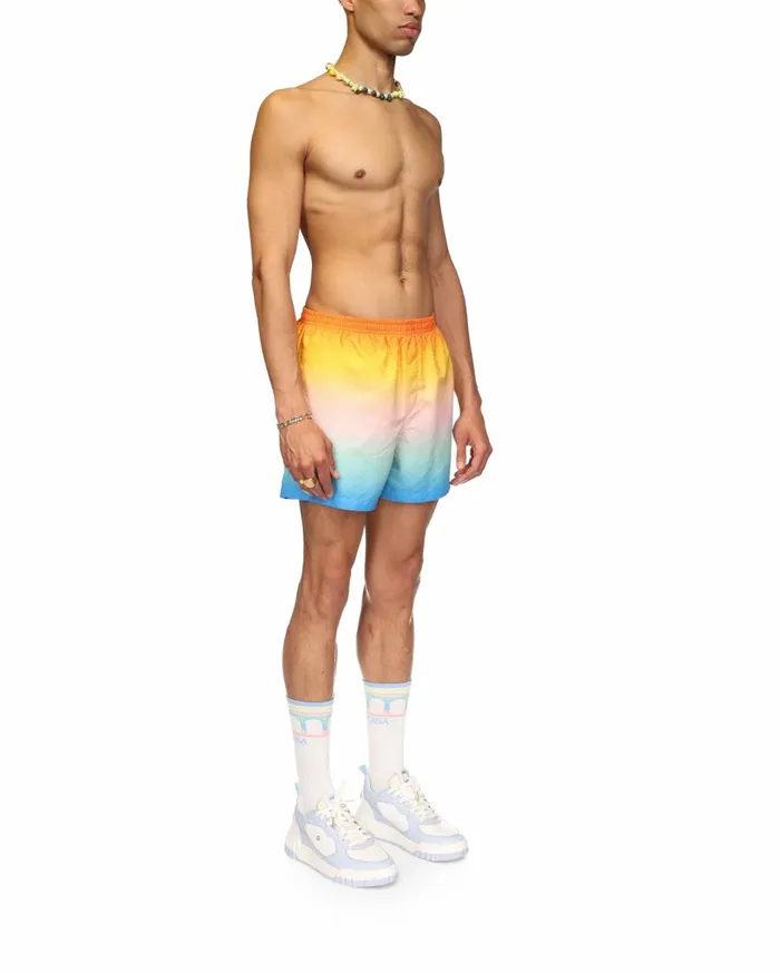 Swimwear Men Casablanca Paris Gradient Swim Trunks