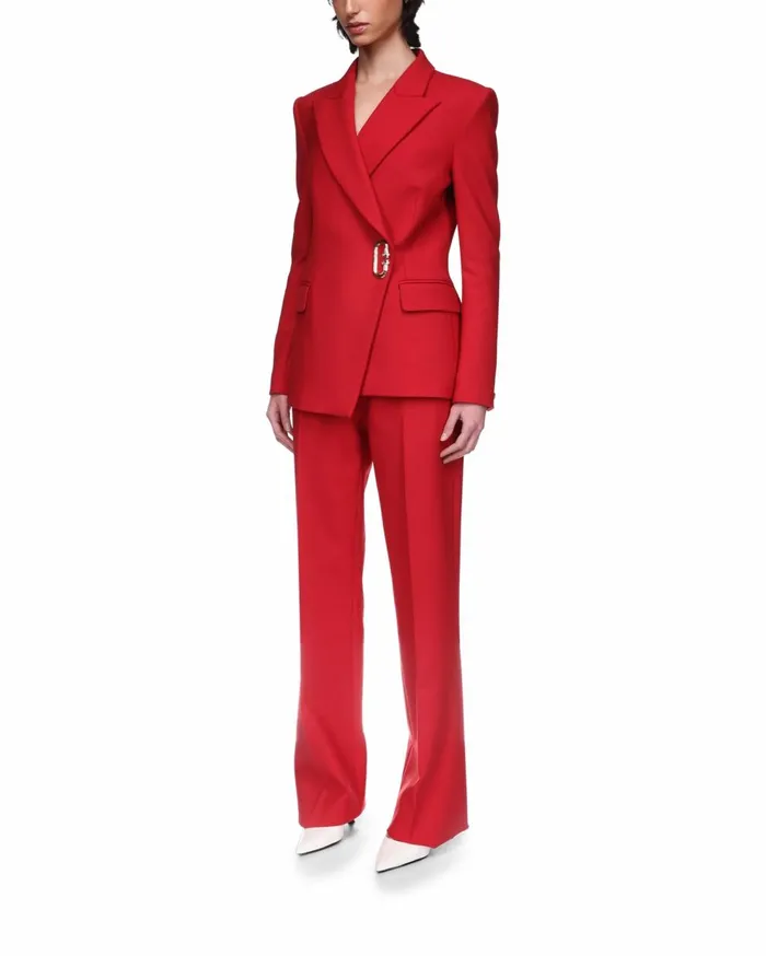 Tailoring Women Casablanca Paris Asymmetric Double Breasted Jacket