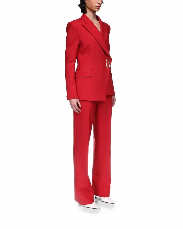 Tailoring Women Casablanca Paris Asymmetric Double Breasted Jacket