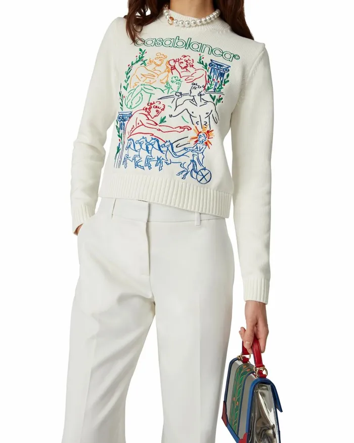 Tailoring Women Casablanca Paris Wool Tailored Trousers