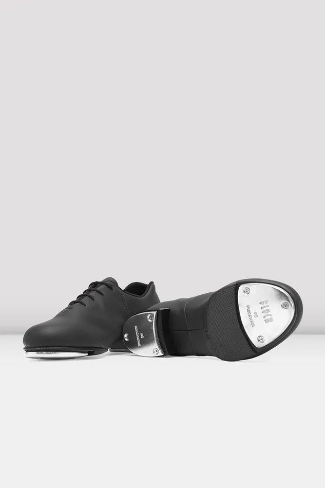 Tap Bloch Adult Mens TapFlex Leather Tap Shoes Black Leather