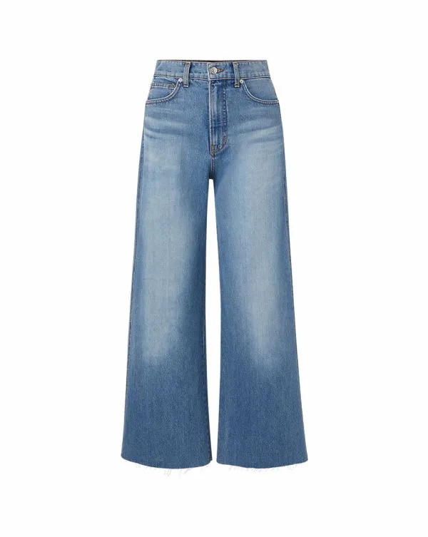 Taylor Cropped WideLeg Jean Enough Said Women Veronica Beard Jeans
