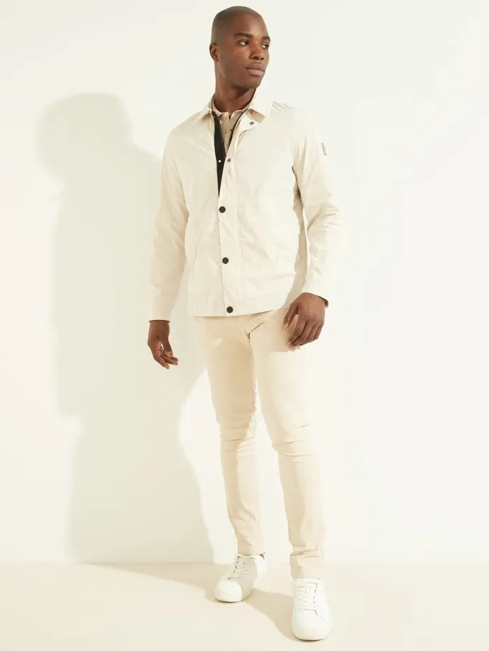 Tech Jacket Quicksand Jackets and Coats GUESS Men Tech Jacket Quicksand Jackets and Coats GUESS Men