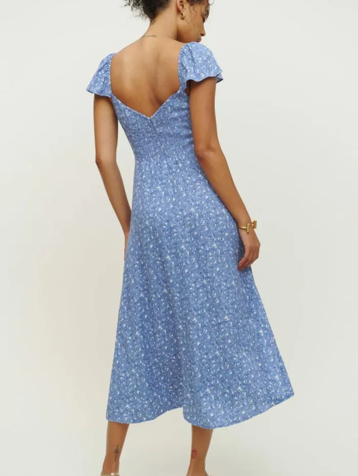 The Reformation Baxley Dress Eve 8211 Clothing