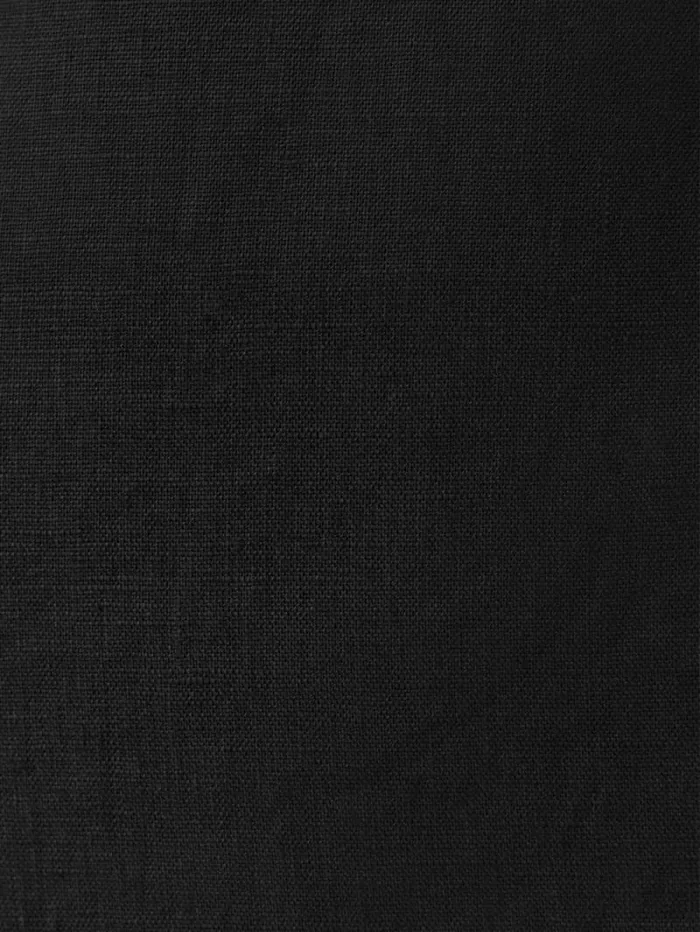 The Reformation Delia Linen Dress Black 8211 Clothing