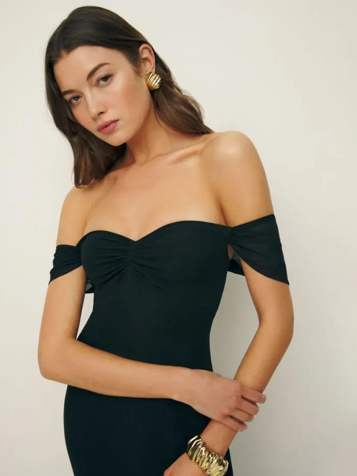The Reformation Ember Dress Black 8211 Weddings