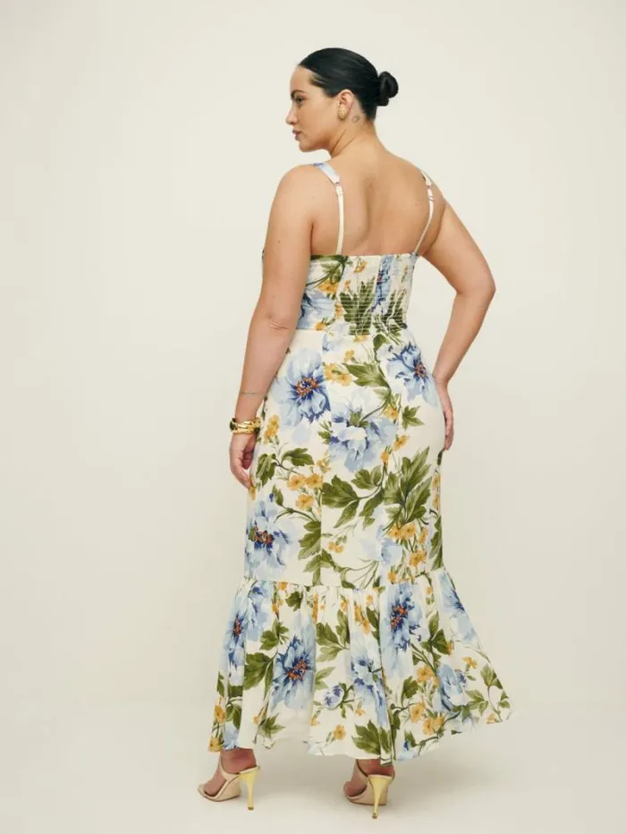 The Reformation Irisa Dress Es Botanist 8211 Clothing