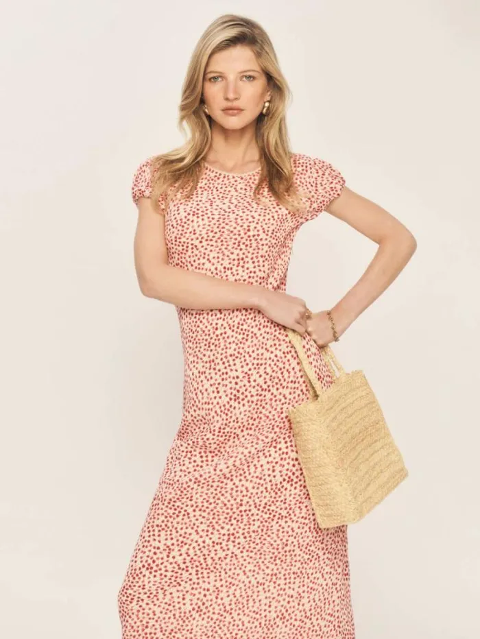 The Reformation Leana Dress Alma 8211 Clothing