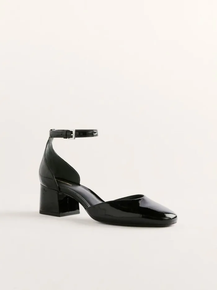 The Reformation Mallori Closed Toe Heel Black 8211 Shoes