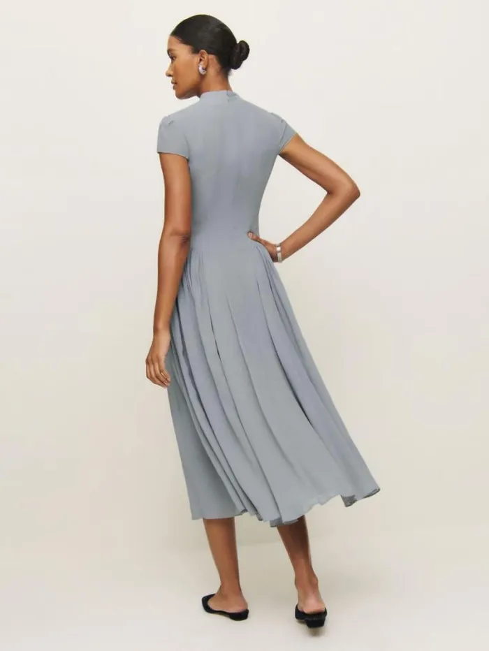The Reformation Maven Dress Haze 8211 ClothingWeddings