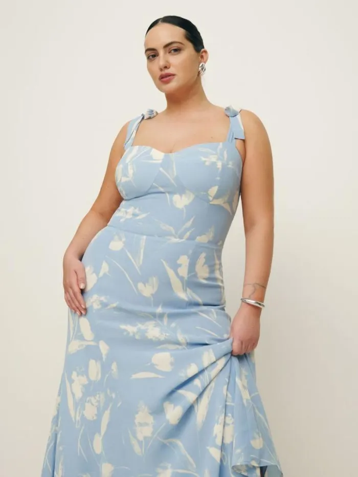 The Reformation Nadira Dress Es Clarity 8211 ClothingWeddings