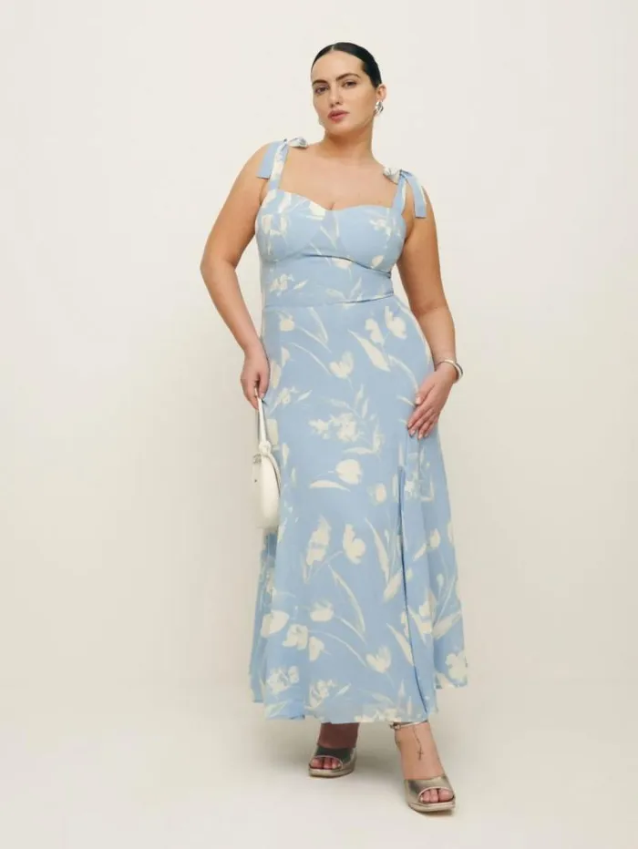 The Reformation Nadira Dress Es Clarity 8211 ClothingWeddings