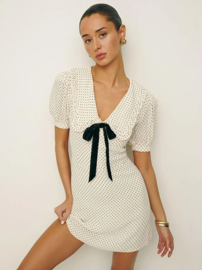 The Reformation Petites Kaylia Dress Allegra 8211 Clothing