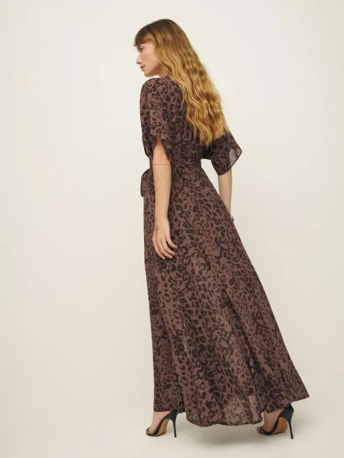 The Reformation Petites Winslow Dress Cayo 8211 ClothingWeddings