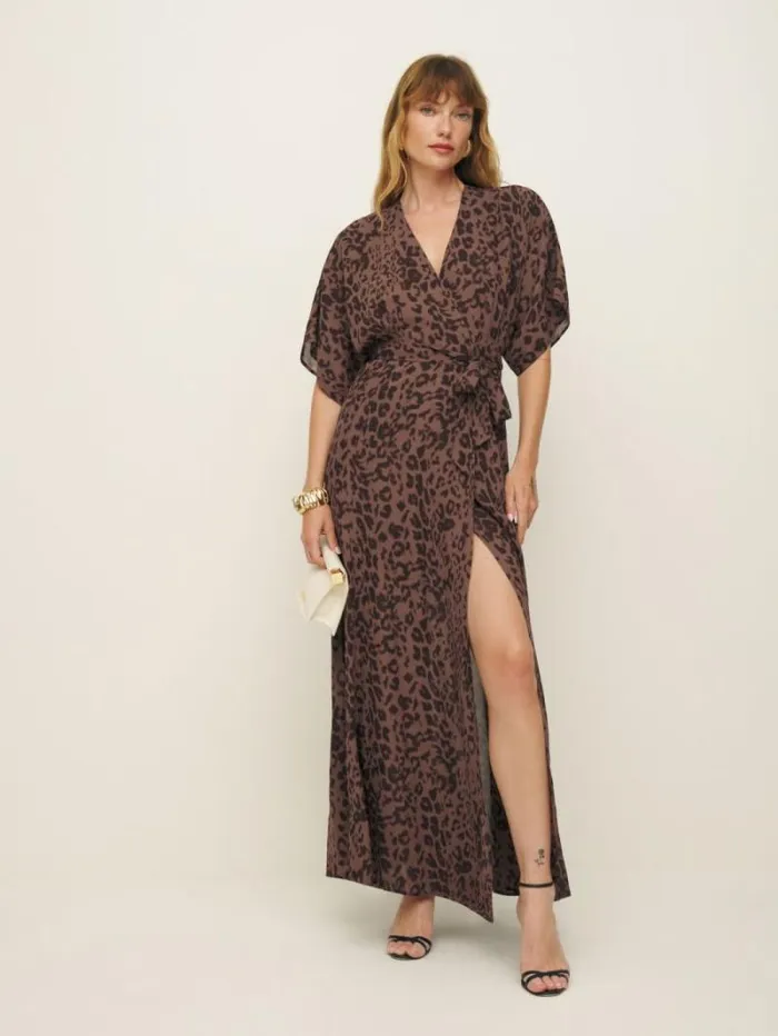 The Reformation Petites Winslow Dress Cayo 8211 ClothingWeddings
