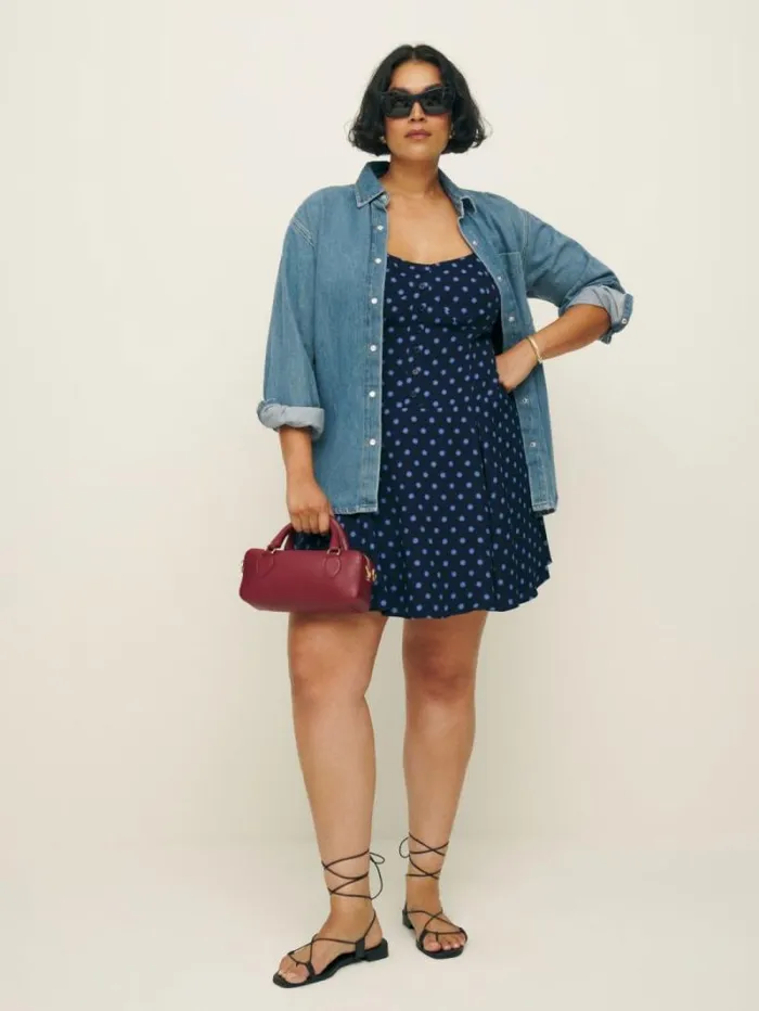 The Reformation Valencio Dress Es Palo 8211 Clothing