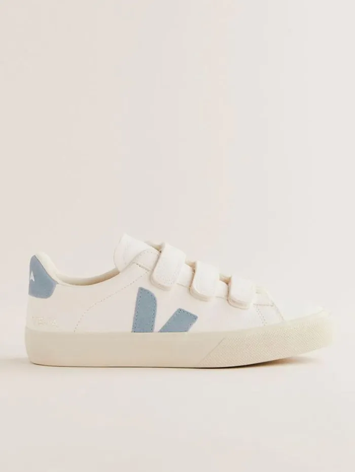 The Reformation Veja Recife Leather Sneaker Extra White Steel 8211 Shoes