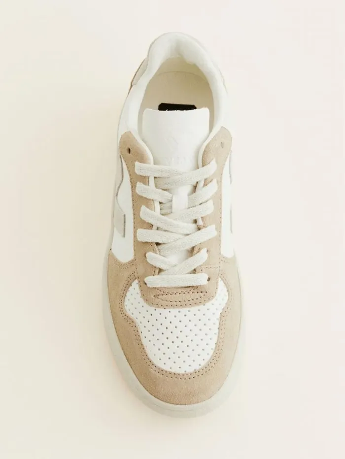The Reformation Veja V10 Leather Sneaker Extra White Natural Sahara 8211 Shoes
