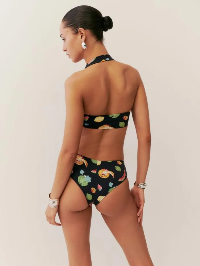 The Reformation Verne Bikini Top Juicy 8211 Clothing