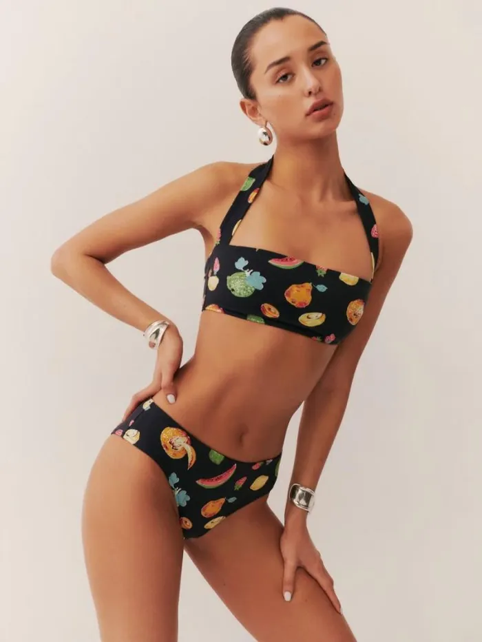 The Reformation Verne Bikini Top Juicy 8211 Clothing