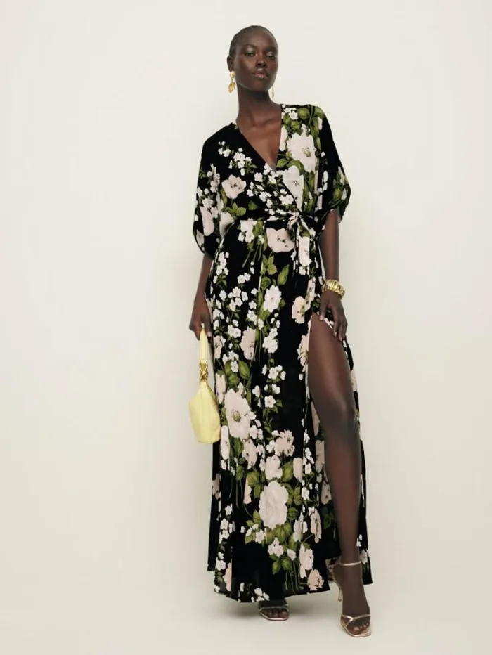 The Reformation Winslow Dress Raven 8211 Weddings