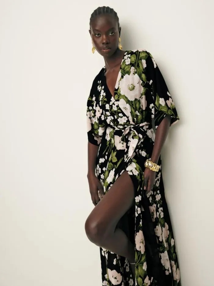 The Reformation Winslow Dress Raven 8211 Weddings