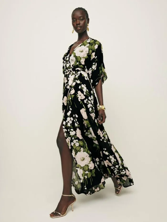 The Reformation Winslow Dress Raven 8211 Weddings