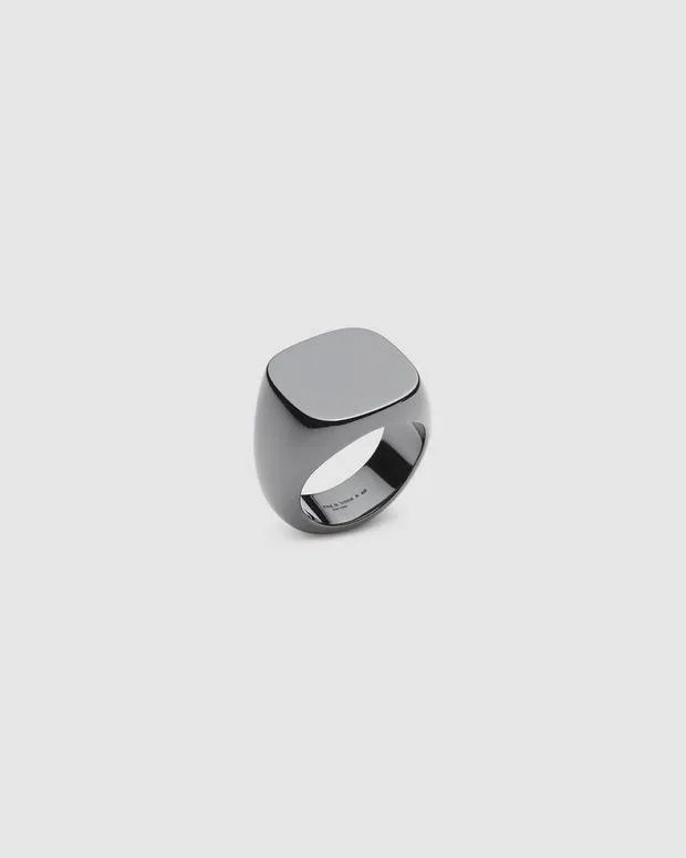 The Square Signet Ring Black TitaniumSterling Silver WomenMen BeltsSunglasses rag and bone The Square Signet Ring Black TitaniumSterling Silver WomenMen BeltsSunglasses rag and bone
