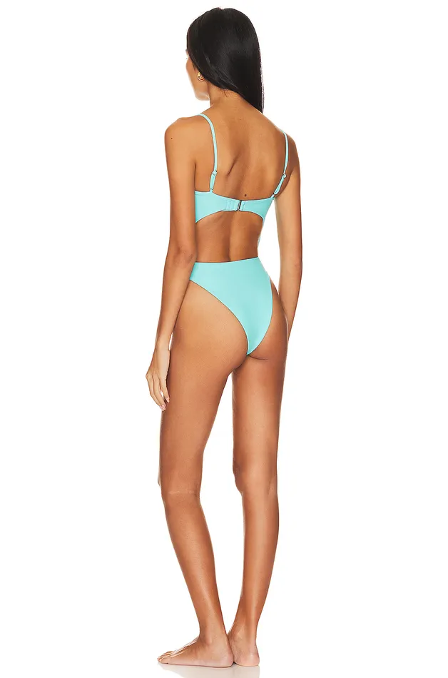 To My Love One Piece Aqua Blue Women Lovers and Friends Swimsuits and CoverUps To My Love One Piece Aqua Blue Women Lovers and Friends Swimsuits and CoverUps