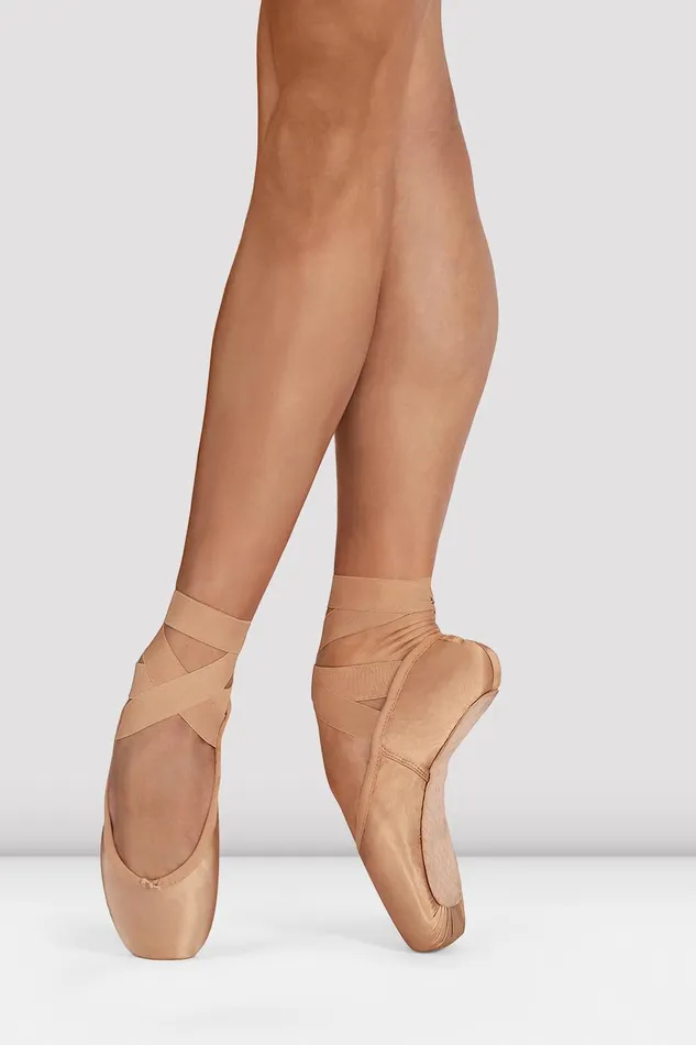 Tonal Pointe Shoes Adult European Balance Pointe Shoes B24 Satin Bloch