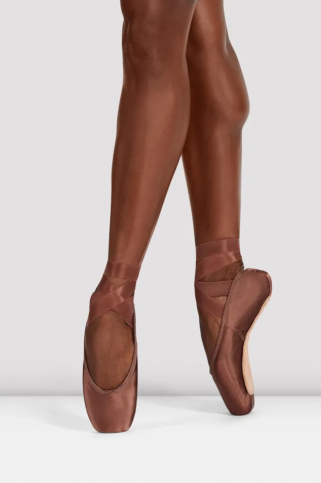 Tonal Pointe Shoes Bloch Adult European Balance Pointe Shoes B31 Satin