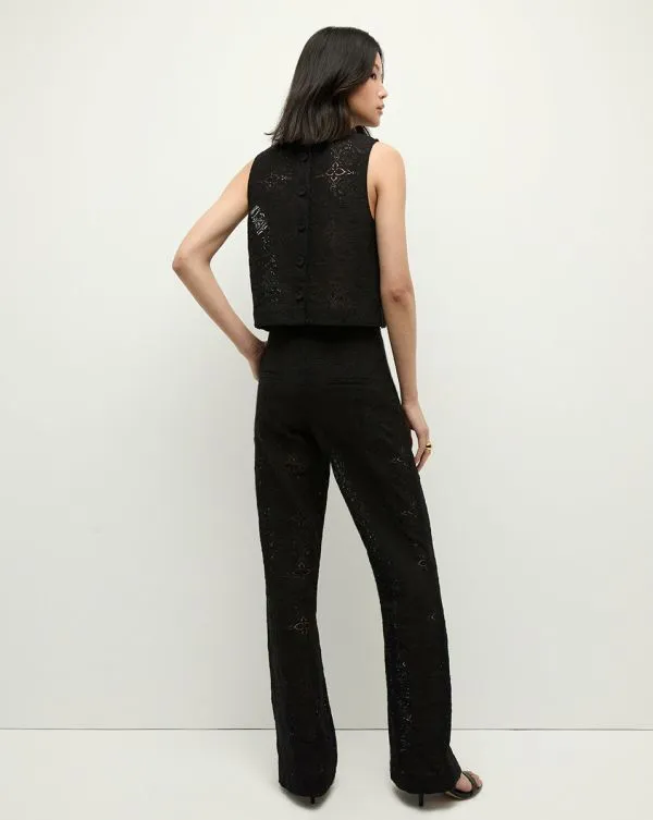 Tonelli Lace Pant Black Women Veronica Beard Pants Tonelli Lace Pant Black Women Veronica Beard Pants
