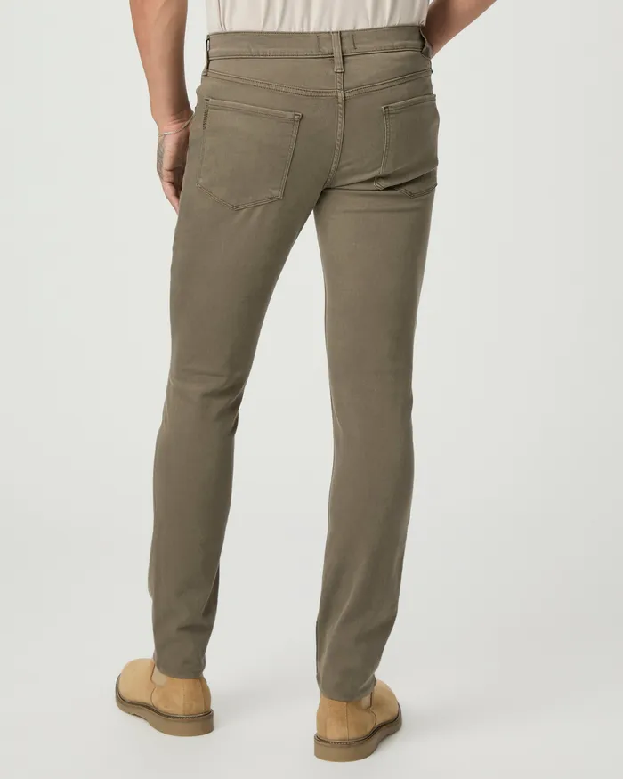 Transcend Denim PAIGE Men Transcend Lennox Slim Jean 8211 Vintage Weathered Mushroom