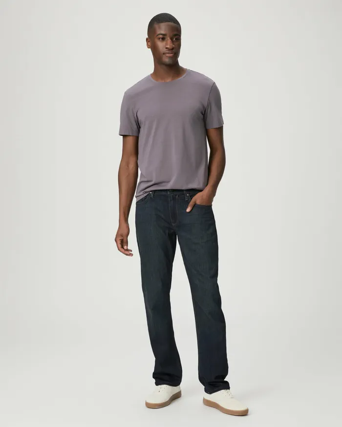 Transcend Normandie Extra Long Straight Jean 8211 Cellar Men Denim PAIGE