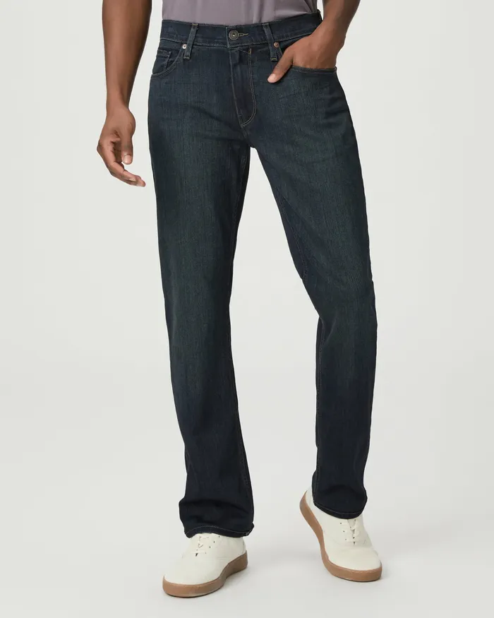 Transcend Normandie Extra Long Straight Jean 8211 Cellar Men Denim PAIGE