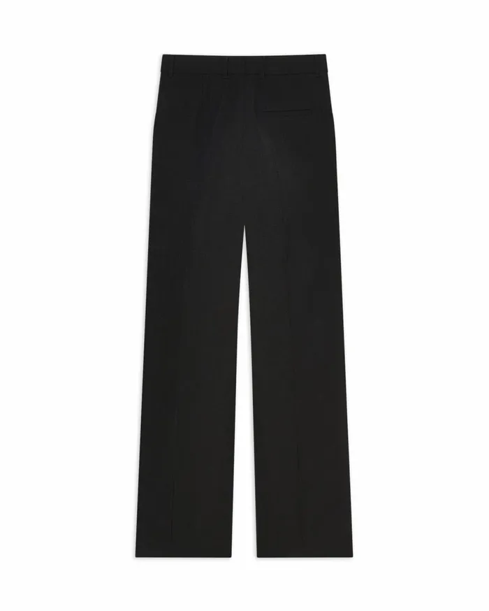 Trousers and Shorts Men Casablanca Paris Black Wool Tailoring Trousers