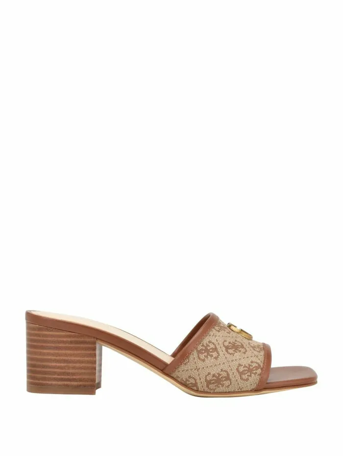 Ulliye Heeled Sandals Medium Brown Women Sandals GUESS