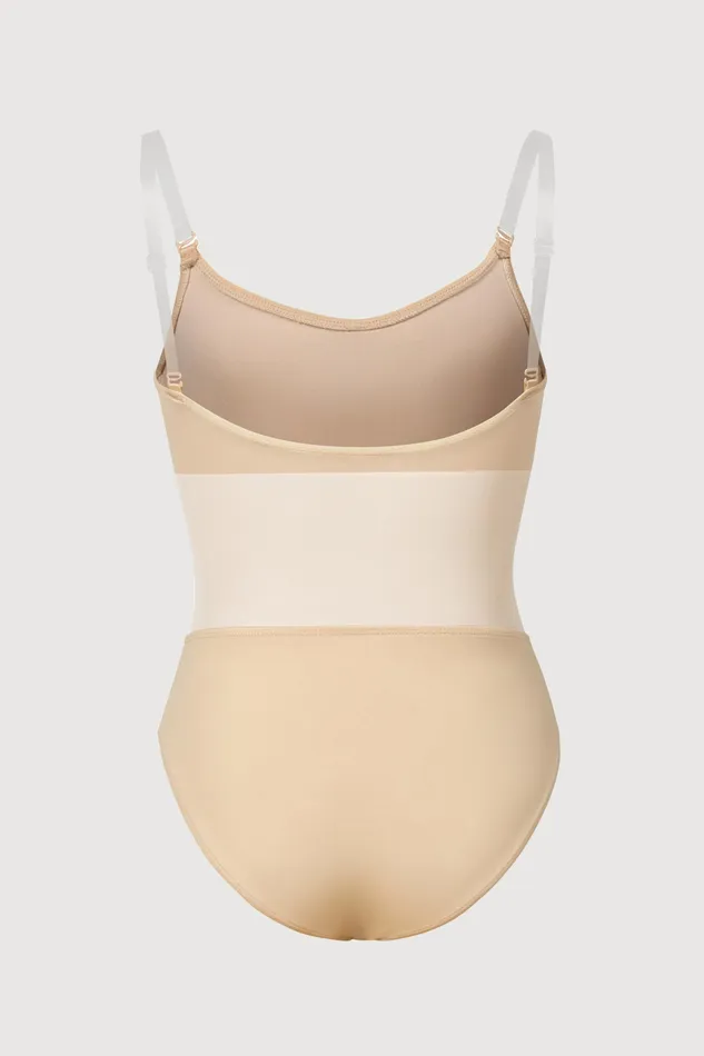 Underwear Bloch Children Girls Sunna Mesh Panel Bodysuit Sand Underwear Bloch Children Girls Sunna Mesh Panel Bodysuit Sand