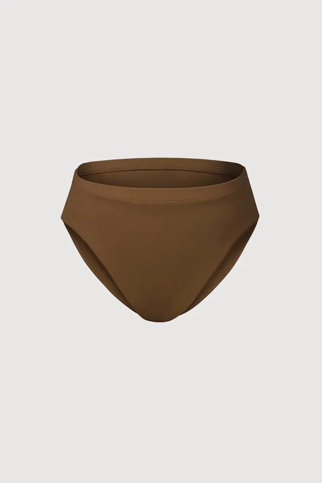 Underwear Girls Zaniah High Waist Brief Cocoa 8211 Bloch Children