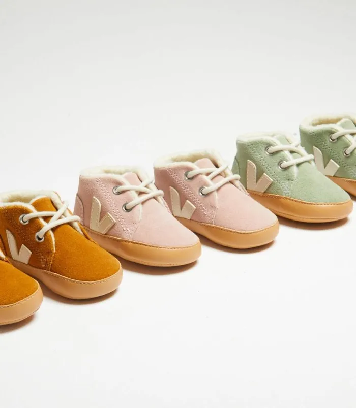 VEJA BABY FURED SUEDE BABE PIERRE Kids Baby